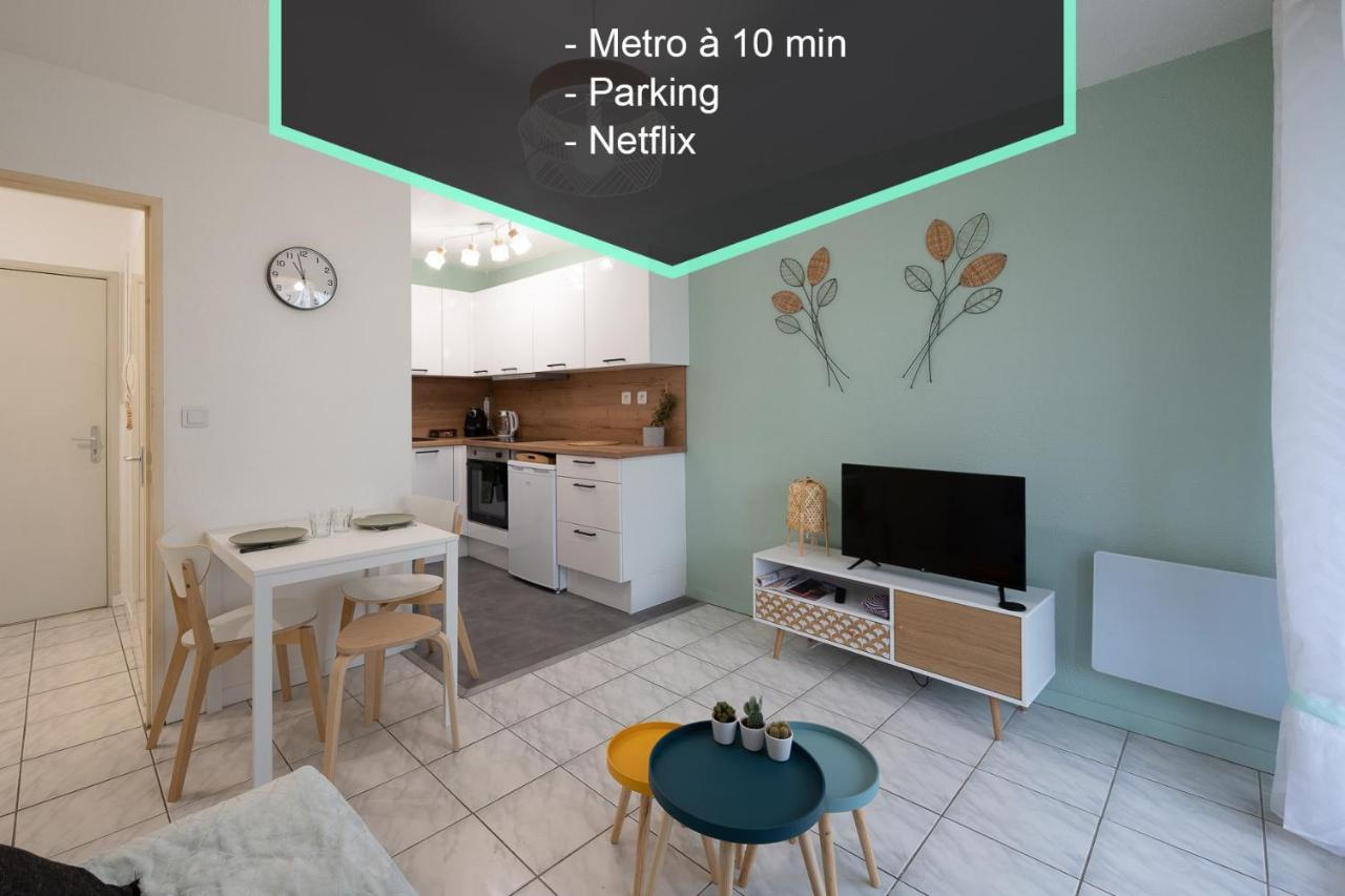 Le Pastel - Metro/ Centres De Formation-Fac-Thales Appartement Toulouse Buitenkant foto