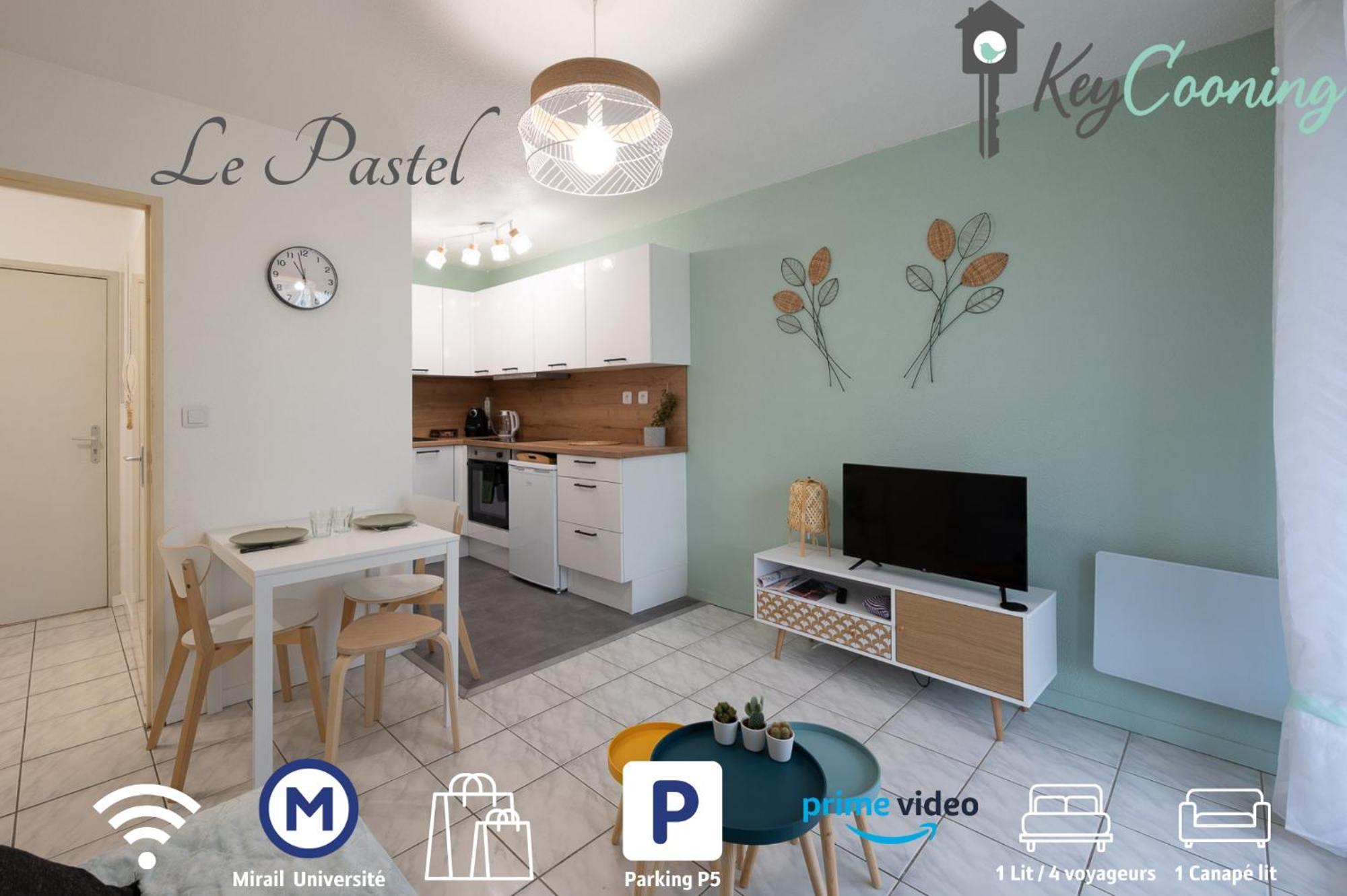 Le Pastel - Metro/ Centres De Formation-Fac-Thales Appartement Toulouse Buitenkant foto